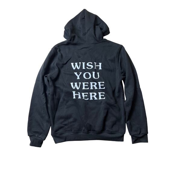 Travis Scott Astroworld Replica "Wish You Were Here" Black Men Size Large - Picture 3 of 7